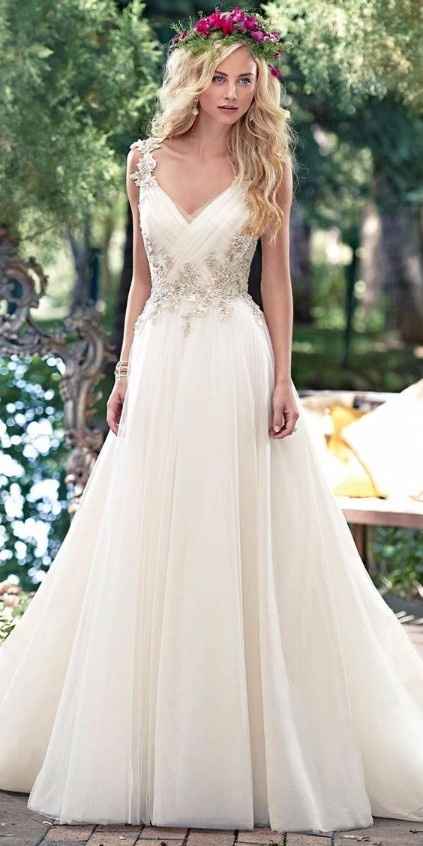 Vestido de novia aire libre!