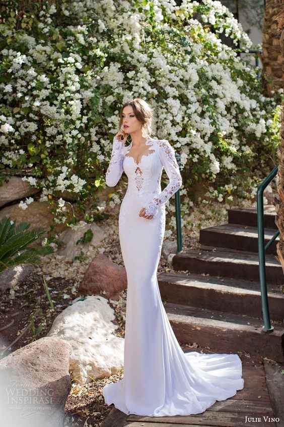 Vestido de novia sirena