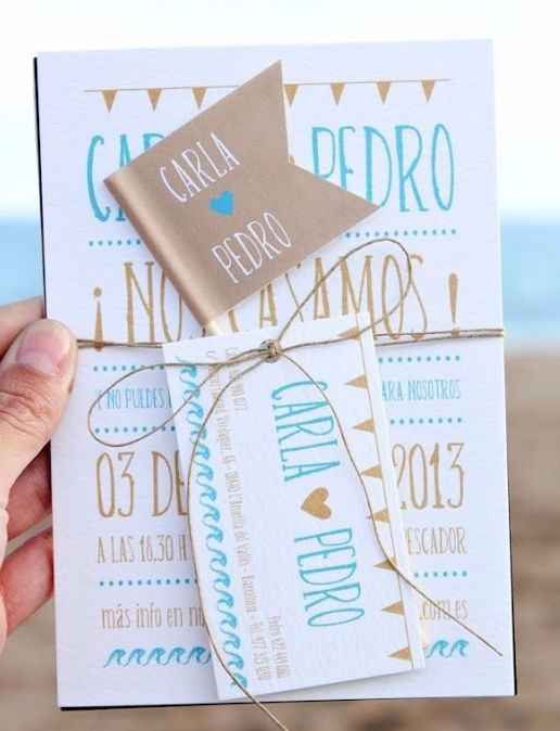 Invitación boda