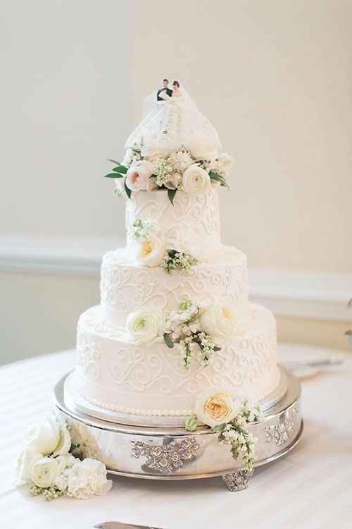 La tarta de boda