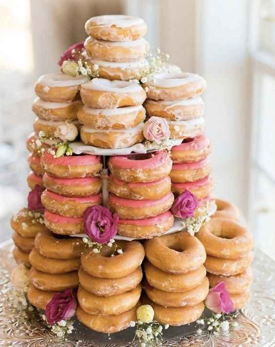 Pastel donuts