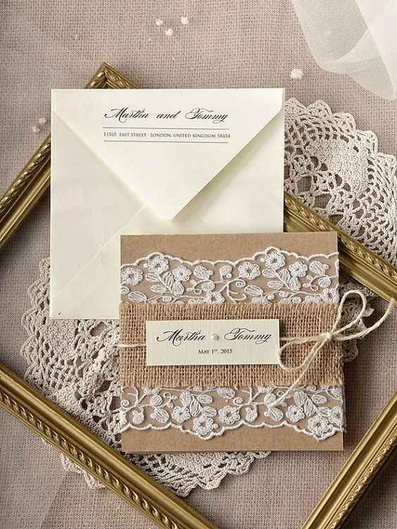 Invitaciones de boda