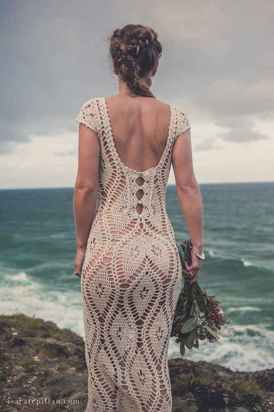 Vestido de novia de crochet: ¿Sí o No?