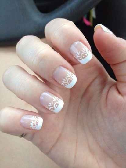 Manicura de novia