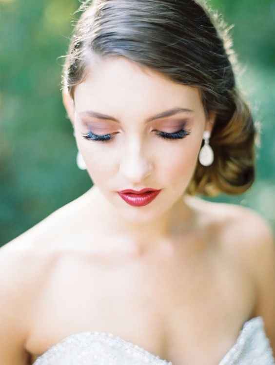 5 maquillajes de novia de ensueño. ¿Con cuál te quedas?