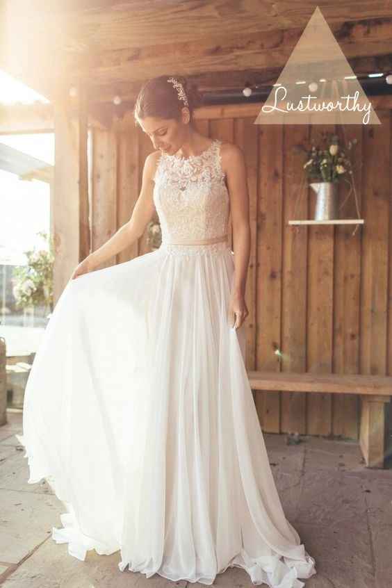 Vestidos de novia románticos