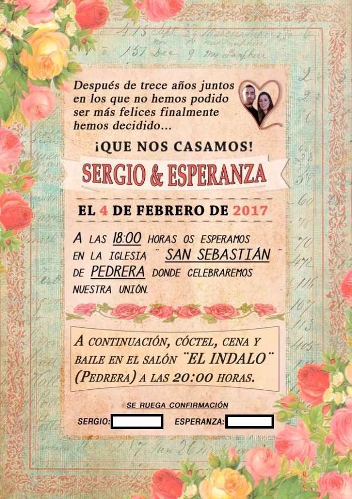 Invitación