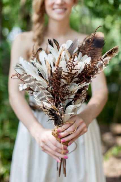 Bodas con plumas