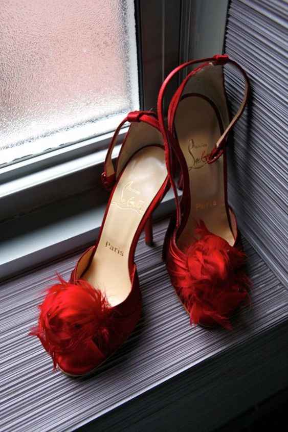 4 zapatos de novia rojo pasión. ¡VOTA!