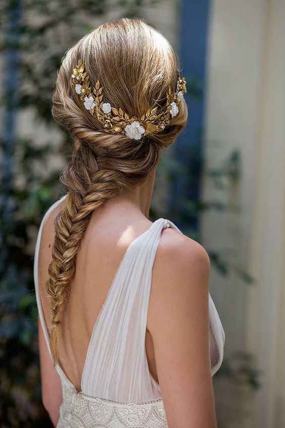 Trenzas para novias