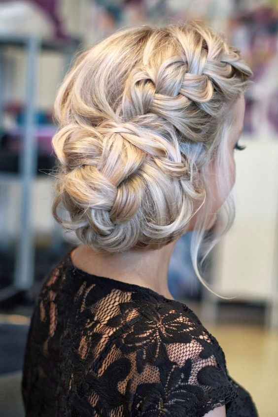 Trenzas para novias