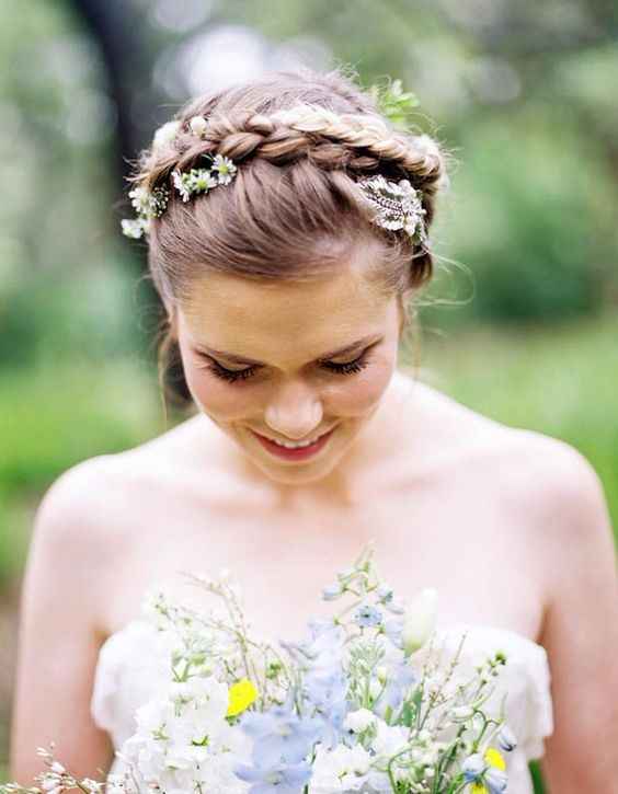 Trenzas para novias