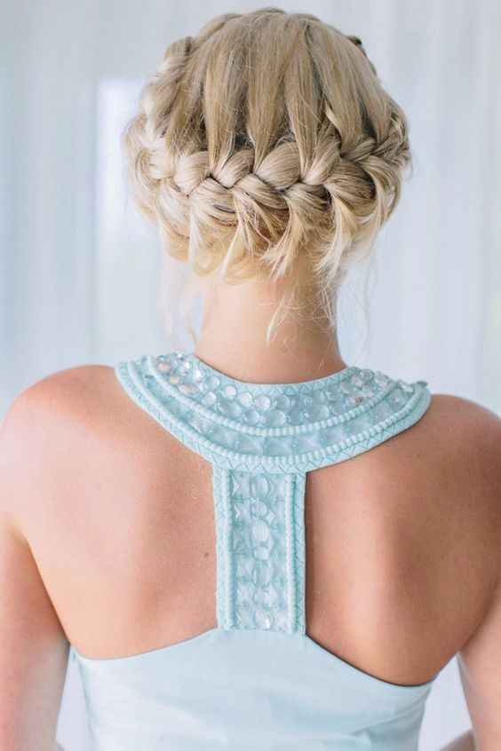 Trenzas para novias