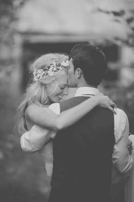 Wedding kiss