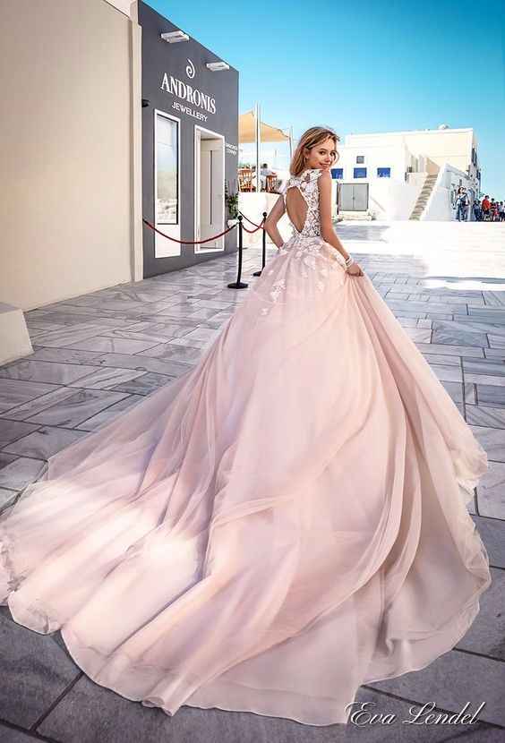 Rosa: vestido novia