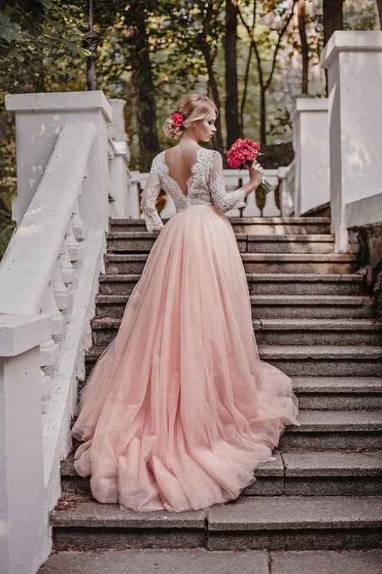 Rosa: vestido novia