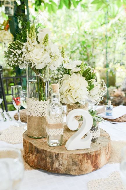 Decora tu boda con tela arpillera
