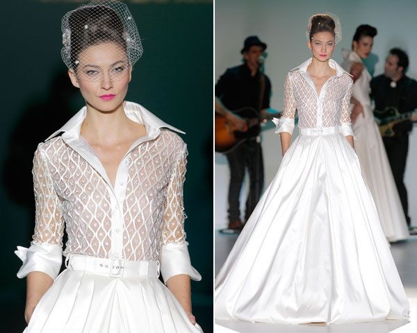 10 vestidos de novia estilo años 50