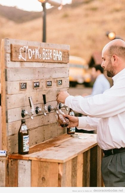 Cerveza en el casamiento? sorprendé con estas ideas! 1