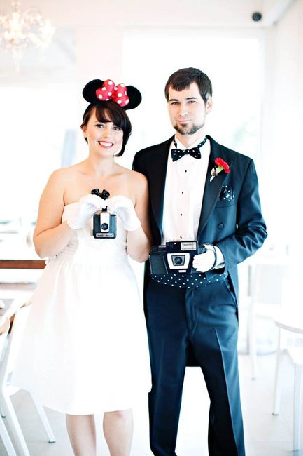 Una boda inspirada en Mickey & Minnie