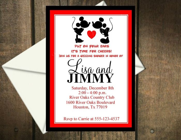 Una boda inspirada en Mickey & Minnie