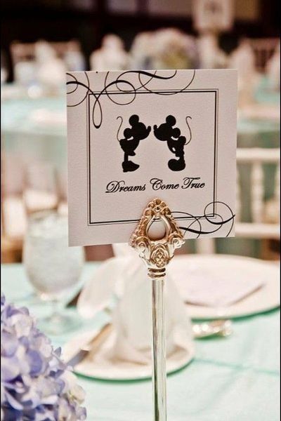 Una boda inspirada en Mickey & Minnie