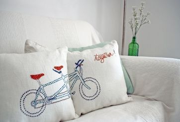 Almohada romántica