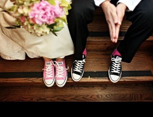 Converse para novias
