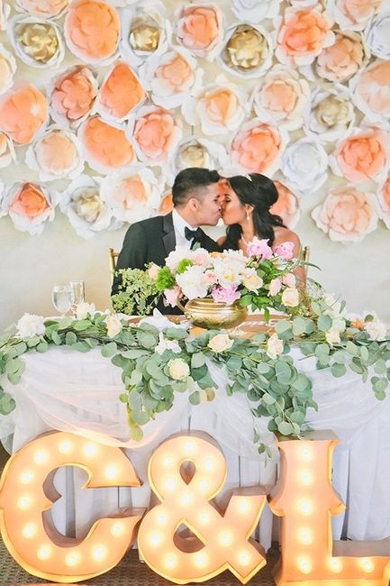 Letras para decorar tu matrimonio 1