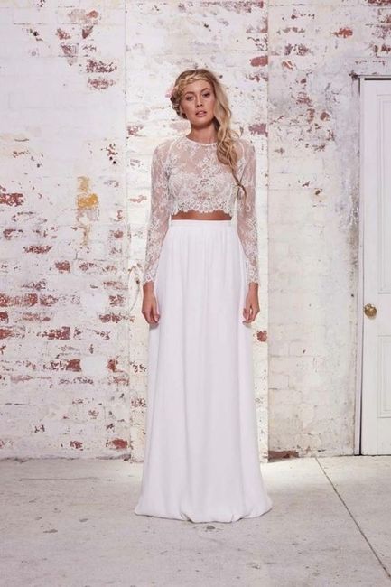Novia crop top
