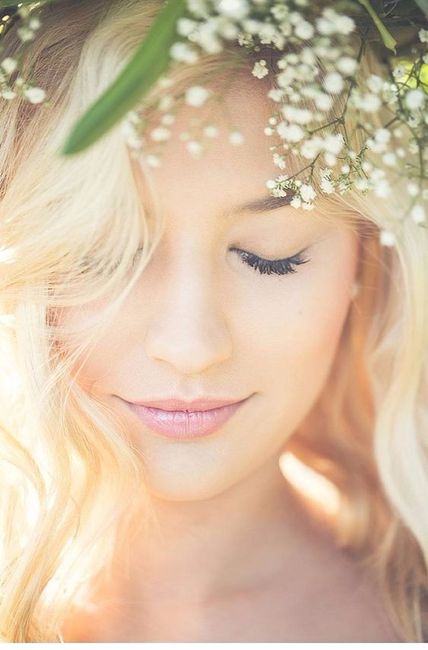 ¿Usarías un maquillaje natural para tu gran día? 1