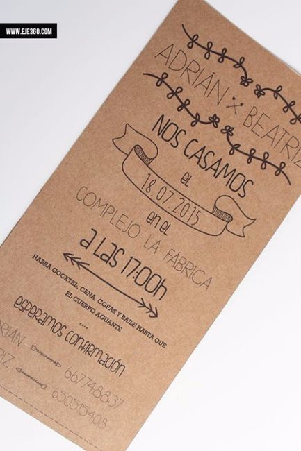 Vintage wedding invitations. Which one do you prefer? 3