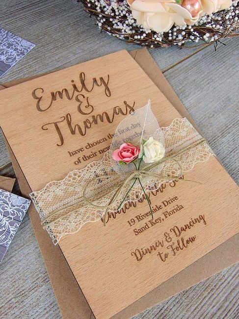 Vintage wedding invitations. Which one do you prefer? 8