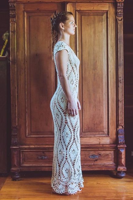 5 wedding dresses crochet. Choose your favorite! 3