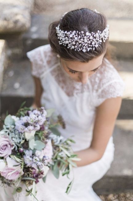 Tocado de novia