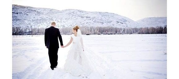 Boda en la nieve
