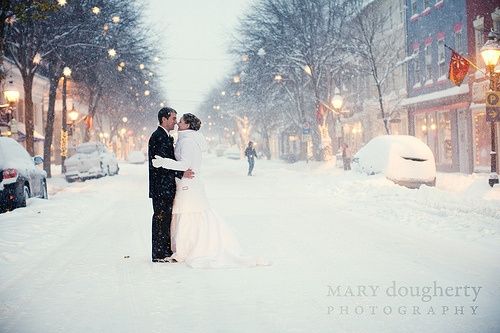 Boda en la nieve