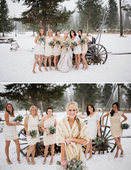 Boda en la nieve