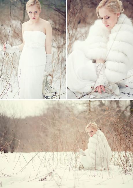 Boda en la nieve