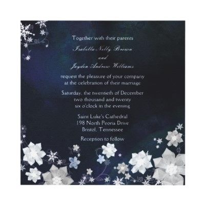 Boda en la nieve