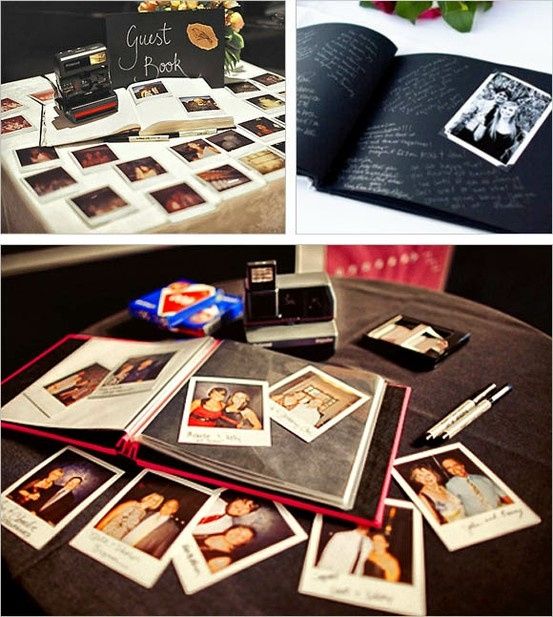 Una boda con Polaroid