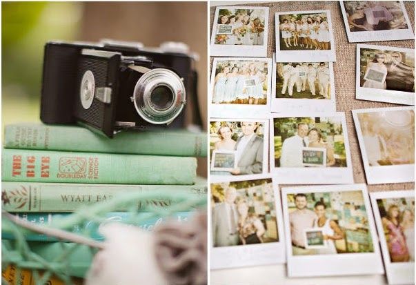 Una boda con Polaroid