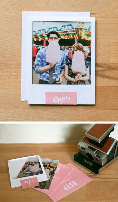 Una boda con Polaroid