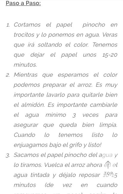  Con cuanto tiempo teñir el arroz - 4