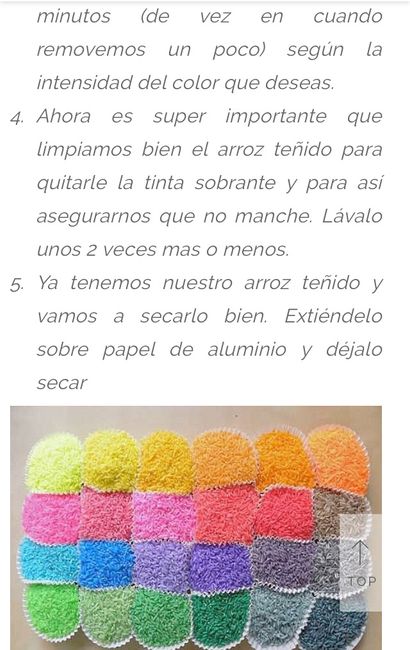  Con cuanto tiempo teñir el arroz - 5