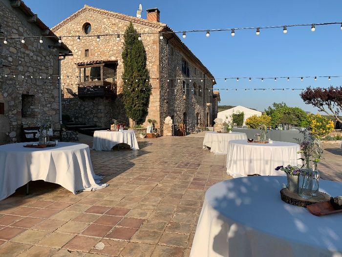Zona aperitivos era La Pallera