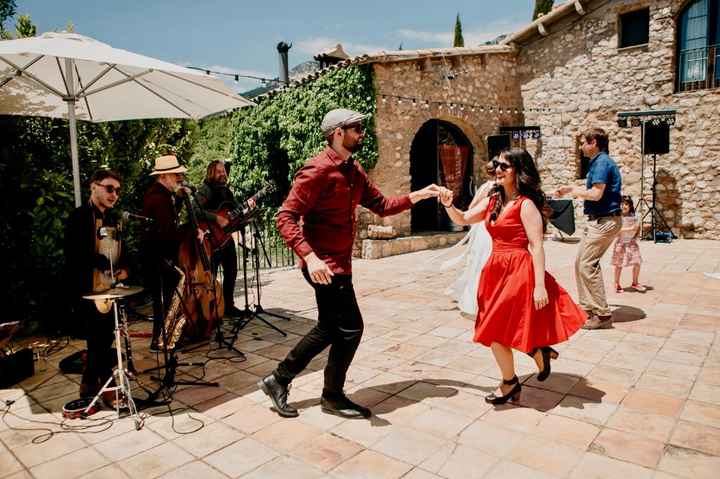 Musica en directo durante los aperitivos 