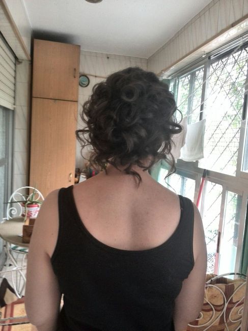 Primera prueba maqui-pelu y vestido!!! - 2