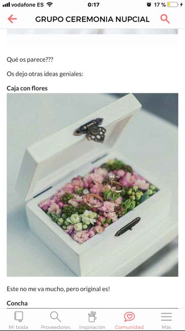  Cajita  para nuestros anillos - 2