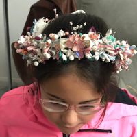Tiara y pendientes - 1